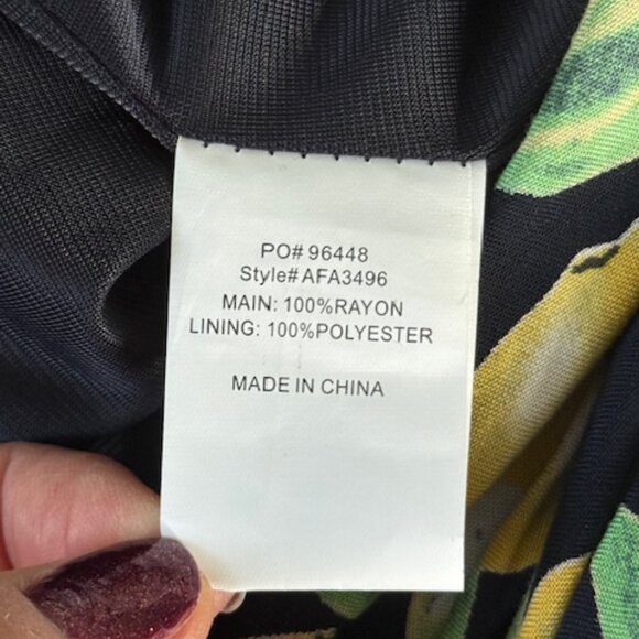 ModCloth Liza Luxe Duly Delighted Midi Dress in Lemon Cowl Neck Size Plus 3X NWT - Picture 12 of 13